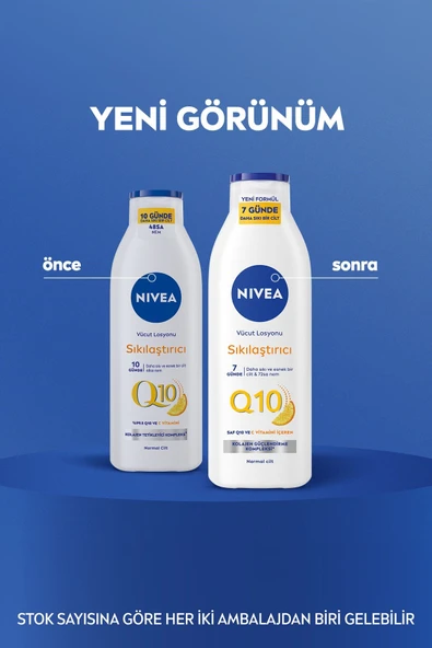 NİVEA Q10 SIKILAŞTIRICI VÜCUT LOSYONU 250ML, C VİTAMİNİ, 10 GÜNDE SIKILAŞMA, NEMLENDİRİCİ - 2