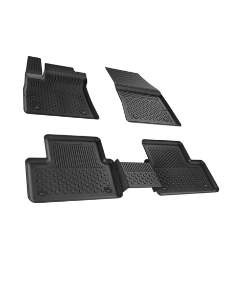 Sahler Renault Megane 4 Sedan 2016+ Uyumlu 4.5D Premium Havuzlu Oto Paspas ve Liner Marka 3D Kulaklı Bagaj Havuzu - Resim 4