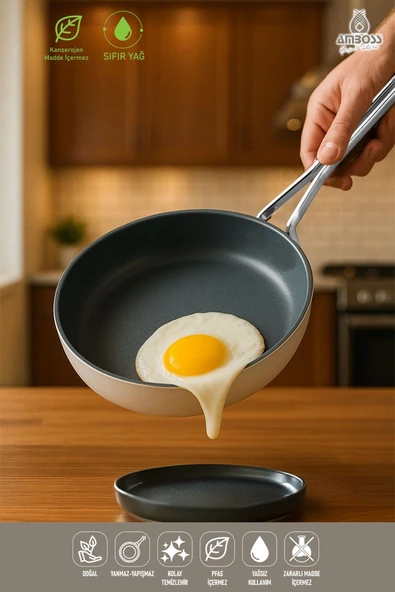 Amboss Sera Nova Beyaz 30 cm Seramik Tava ürün görseli