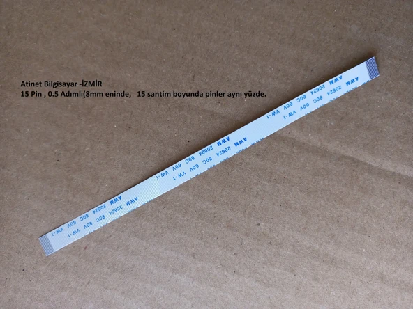 Awm 20624 80C 60V Vw-1 Flex Kablo 15 Pin 15Cm 15-0.5-15A
