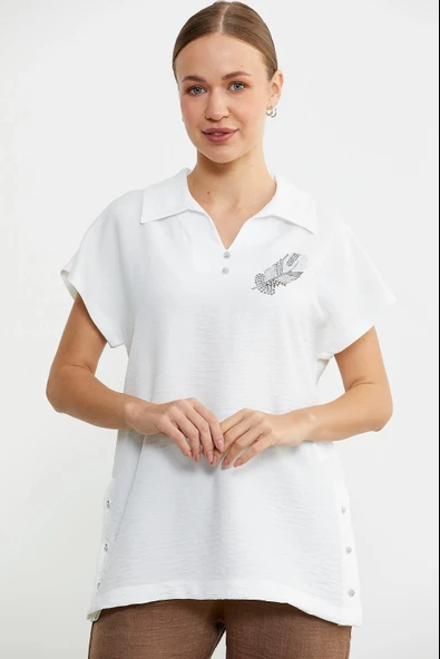 Sementa 76467 Polo Yaka Keten Görüntülü Takım - 6