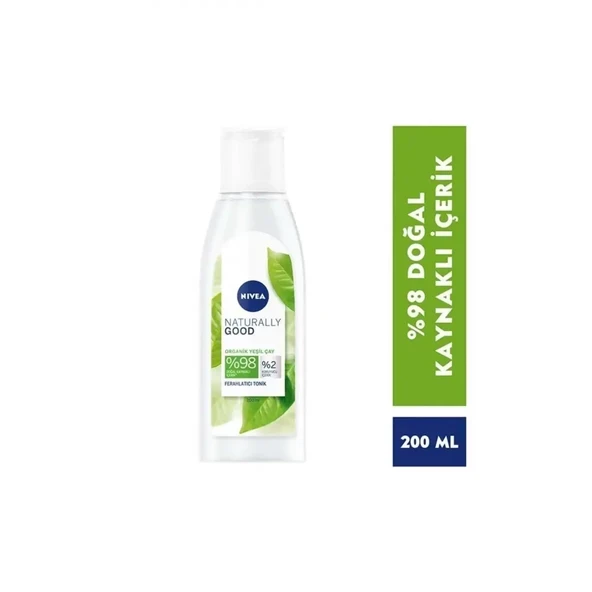 NIVEA Naturally Good Organik Yeşil Çay Içeren Ferahlatıcı Tonik 200 ml ürün görseli