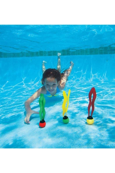 Renkli  3'Lü  Su Altı Oyunu 55503 / - Resim 2