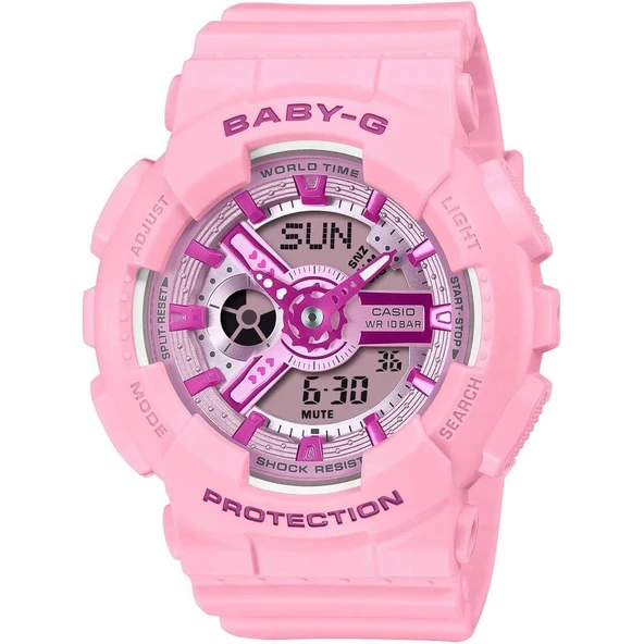 BA-110YK-4ADR Casio Baby-G Bayan Kol Saati - 1