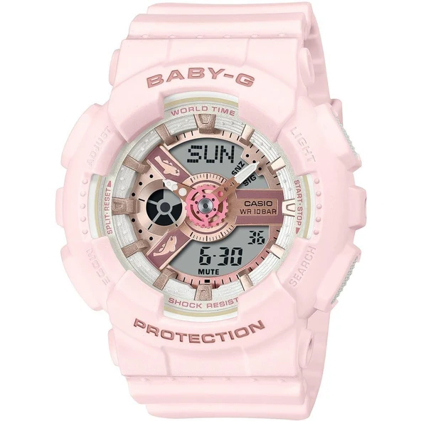 BA-110AQ-4ADR Casio Baby-G Bayan Kol Saati - 1