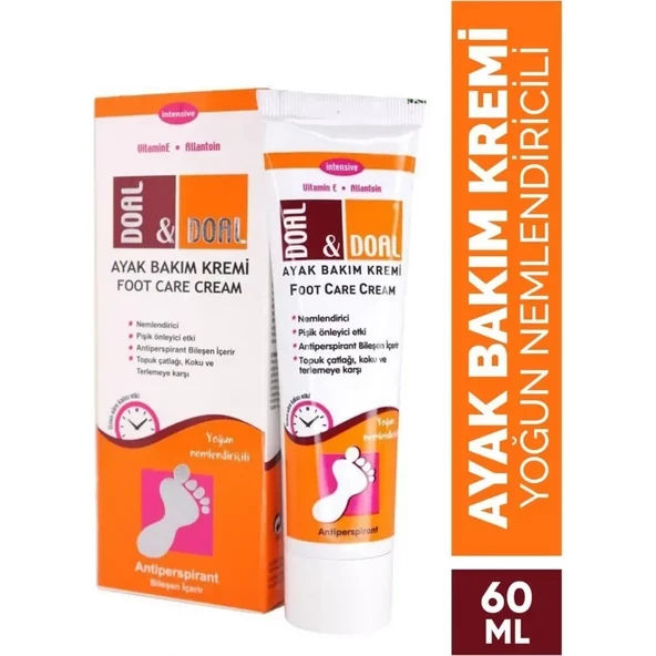 Doal & Doal Ayak Bakım Kremi 60ML ürün görseli 1