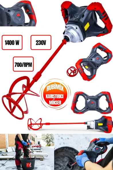 RETOOLS RUBİMİX-8 EASY PRO KARIŞTIRICI 230V 50/60HZ 1400 W
