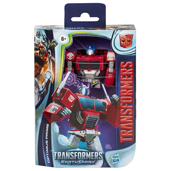 Transformers Earthspark Deluxe Optimus Prime Figürü F6735 - 2