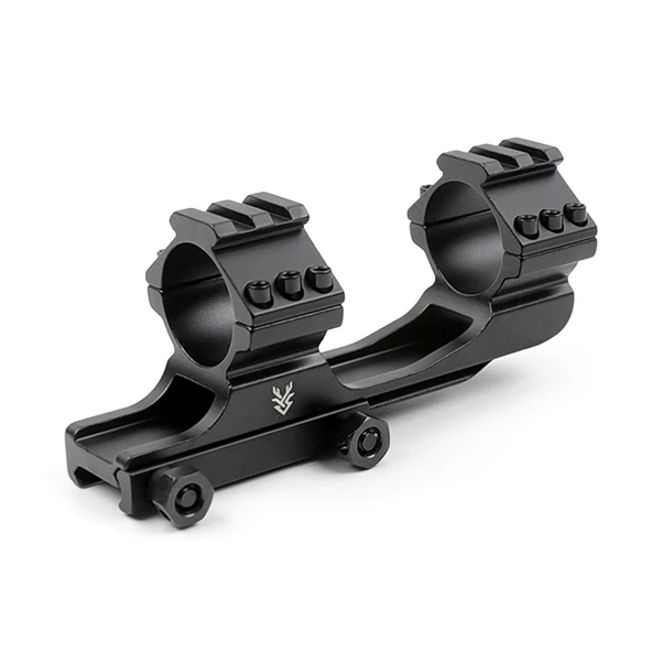 SWAMPDEER CT 25.4/30mm Tek parça 22MM Ray Dürbün montaj ayağı siyah