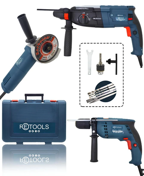RETOOLS RETOOLS ELEKTRİKLİ  3 LÜ SET