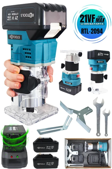 RETOOLS RETOOLS ŞARJLI 6 MM FREZE