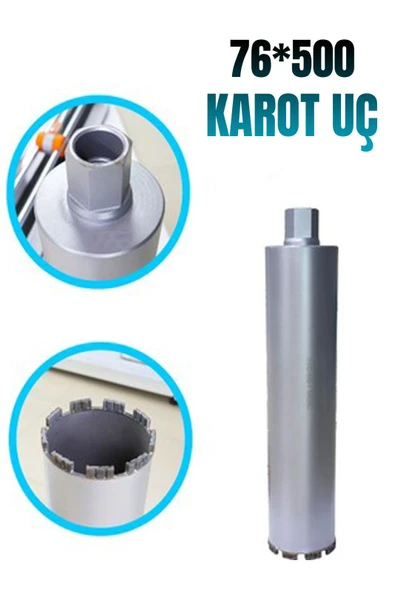 RETOOLS KAROT UÇ 76*500
