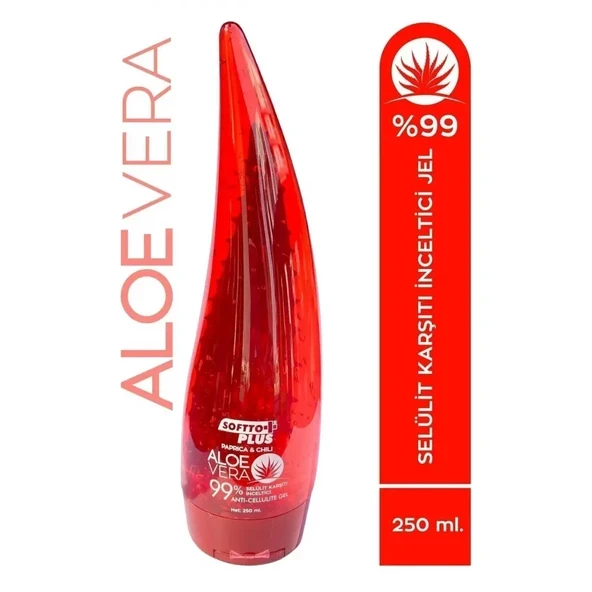 Softto Plus Aloe Vera Selülit Karşıtı Inceltici Jel 250 Ml ürün görseli 1