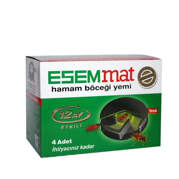 Esemmat Hamam Böceği Yemi 12 Ay Etkili 4 Adet - 1