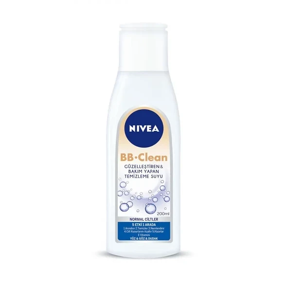 Nivea BB Clean Hassas Cilt Temizleme Suyu 200 ml ürün görseli 1