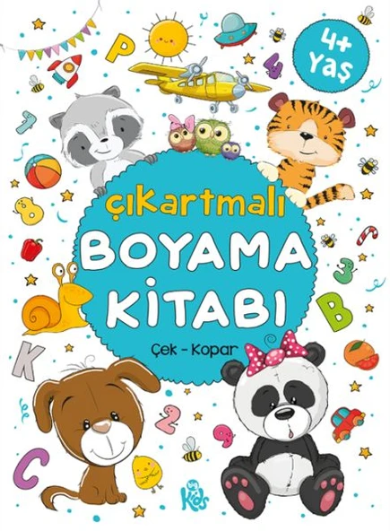 Çıkartmalı Boyama Kitabı - 4 Yaş + ürün görseli
