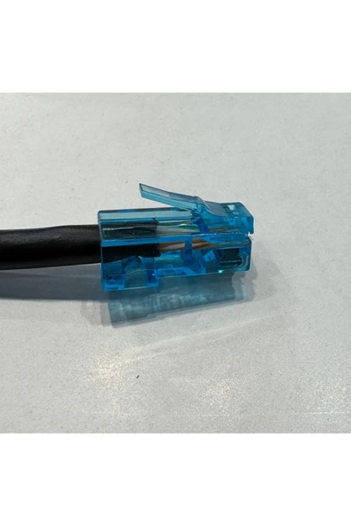 REÇBER Cat 6 Siyah Kablo Dış/iç Ortam 25 Metre 4x2x23 Awg - Resim 3