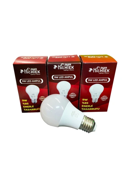 HIGHTECH HIGHTEK 9W LED AMPUL - Resim 2