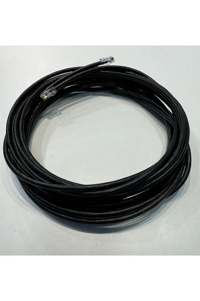 REÇBER Cat 6 Siyah Kablo Dış/iç Ortam 25 Metre 4x2x23 Awg ürün görseli 1