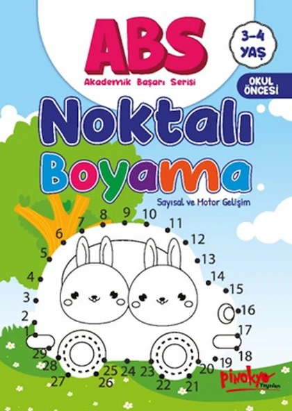 ABS 3-4 Yaş Noktalı Boyama ürün görseli