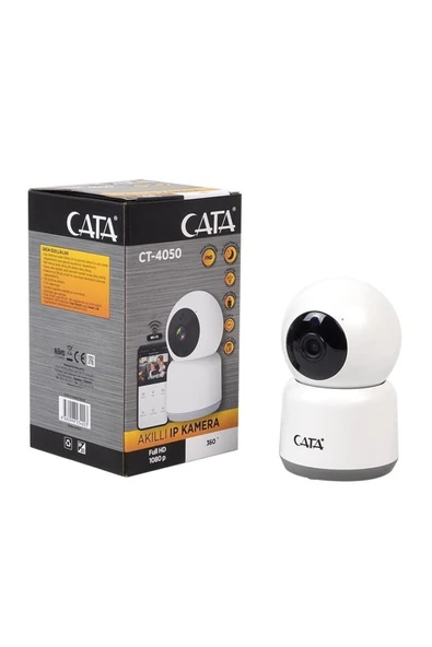 Cata CT 4050 360° Derece Dönebilen Wifi Akıllı Kamera ürün görseli 1