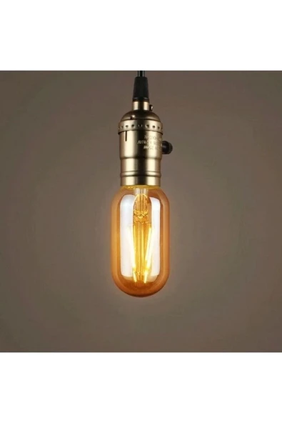 Cata Ct-4350 4w Rustik Led Ampul E27 Duylu Amber 2700k - 3