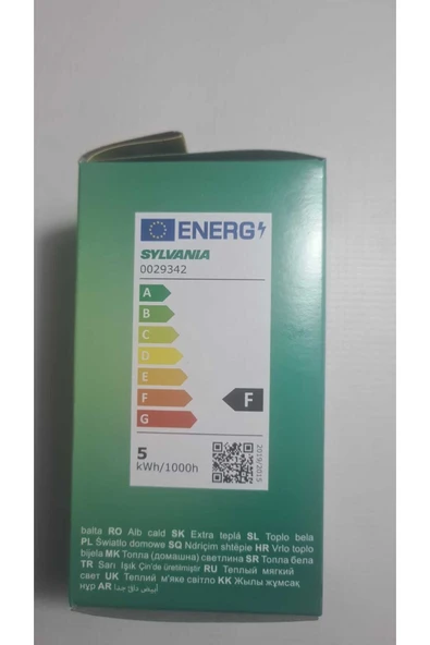 Sylvania 4,5W ToLEDo retro GLS crown silver E27 2700K günışığı aynalı  ampül - Resim 4