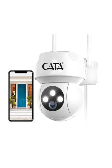 Cata Ct-4051 Dış Mekan Akıllı Kamera Full Hd 1080p Ip66 ürün görseli 1
