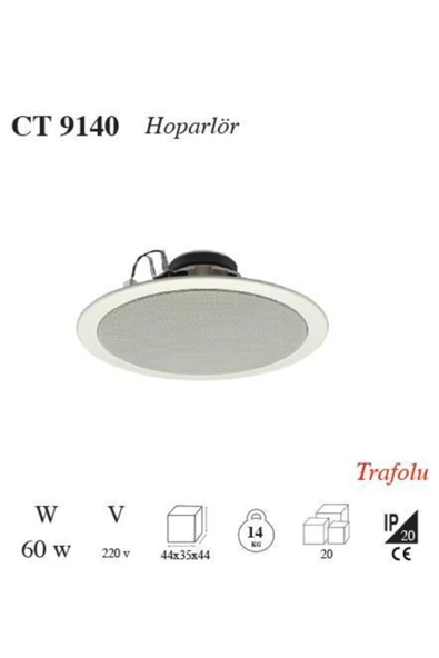 Cata Ct-9140 Balastlı Hoparlör 18 Cm