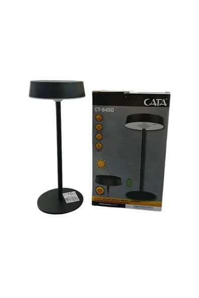 Cata Ct-8450 Dubai Solar Şarjlı Masa Lambası - 5