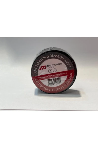 Mutlusan SİYAH İZOLE BANT MUTLUSAN 10 LU ürün görseli 1