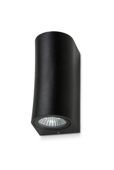 Noas YL83-1032 MİRA 6 Watt Siyah Çift Yönlü Dış Mekan LED Aplik - Gün Işığı (3200K) - IP65