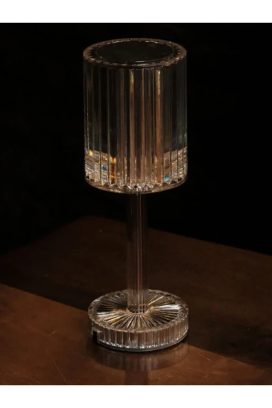 İnformed Usb Şarjlı Dokunmatik Kristal Masa Lambası Fl-8075 (3 RENK) - Resim 3