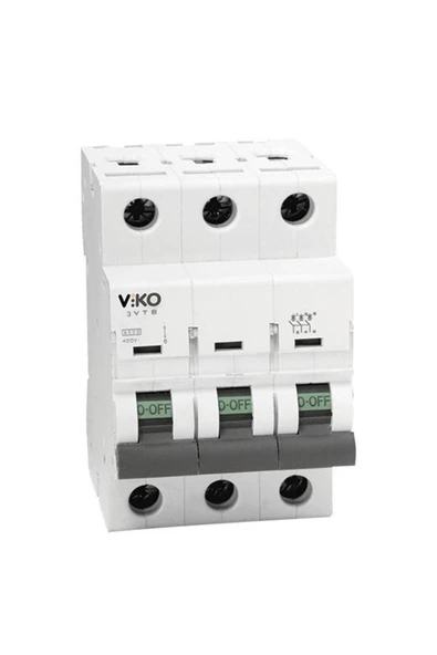 VİKO Viko 3x40a 4.5 Ka C Tipi K Otomat Trifaze Sigorta