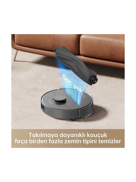 Dreame Bot D10S Plus Çöp İstasyonlu Akıllı Robot Süpürge - 7