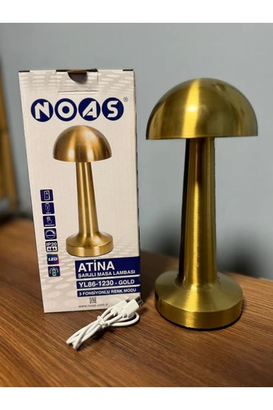 Noas Led MANTAR ŞARJLI MASA LAMBASI - 7