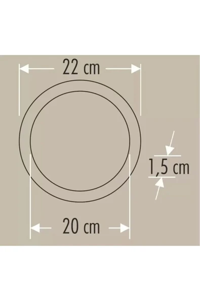 Cata CT-5169 B 18W LED PANEL ARMATÜR BEYAZ - 4