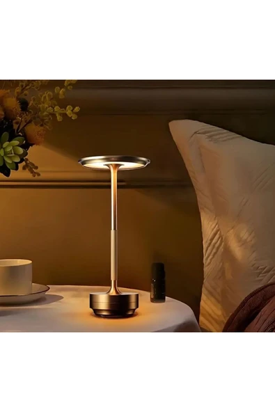 Cata CT-8438 TORONTO DİMLENEBİLİR VE ŞARJ EDİLEBİLİR DEKORATİF MASA, YATAK ODASI VE GECE LAMBASI - Resim 2