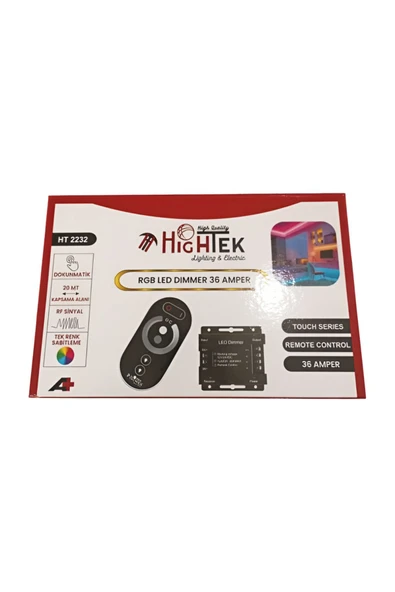 Hightek Hıghtek Rgb Led Dimmer Kontrol Kumandası 30 Amper - Resim 2