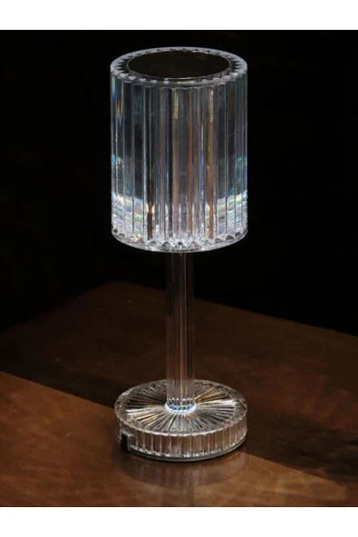 İnformed Usb Şarjlı Dokunmatik Kristal Masa Lambası Fl-8075 (3 RENK) - Resim 4