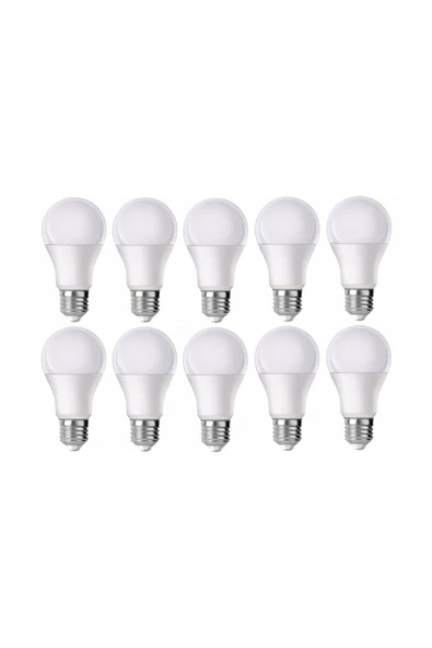 Noas Led Led Ampul 9w 10lu Noas Beyaz Işık 6400k ürün görseli 1