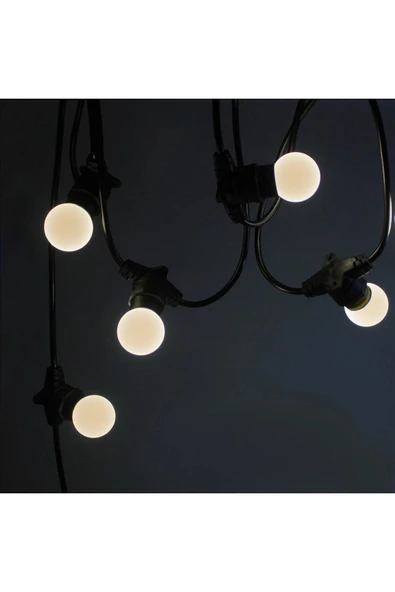 Noas 10 Adet 6 W Led Top Avize Ampulu - Beyaz Işık (6500K) - E27 - Yl95-0701-t - Resim 2