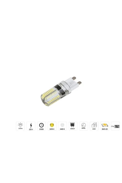 Cata 3w Günışığı Led Kapsül Ampul G9-duy ürün görseli 1