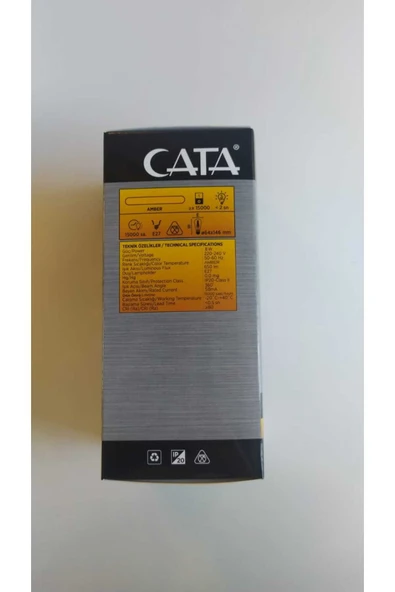 Cata 8 W Rustik Led Ampül E27 2700k Ct-4290 - Resim 4