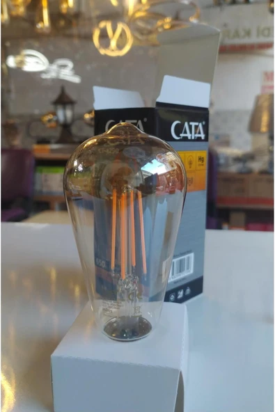 Cata 8 W Rustik Led Ampül E27 2700k Ct-4290 - Resim 3