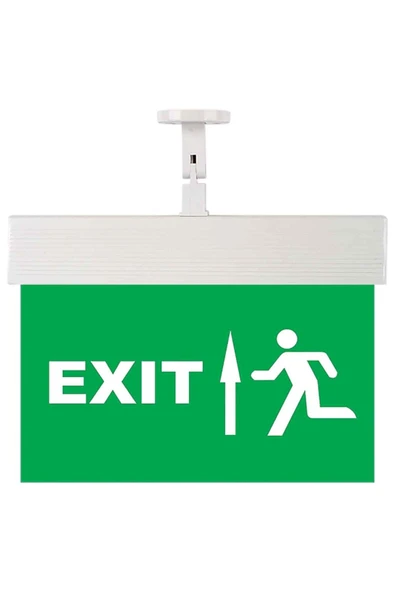 Mutlusan Exit Ledli Acil Çıkış Aydınlatma Armatür 8-13 cm ürün görseli 1