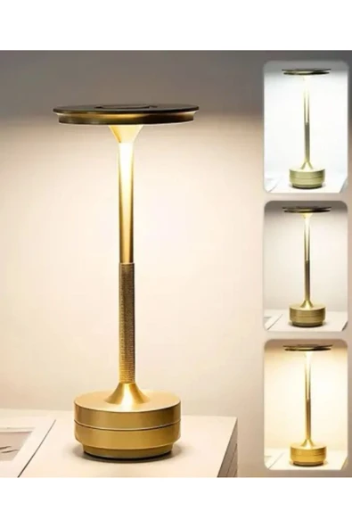 Cata CT-8438 TORONTO DİMLENEBİLİR VE ŞARJ EDİLEBİLİR DEKORATİF MASA, YATAK ODASI VE GECE LAMBASI ürün görseli 1