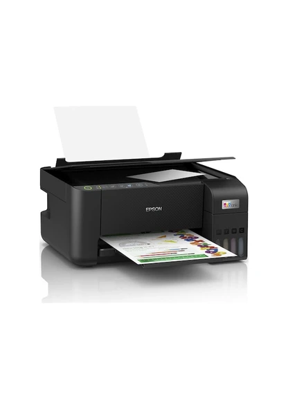 Epson EcoTank L3250 Wi-Fi + Tarayıcı Renkli Çok Fonksiyonlu Tanklı Mürekkep Püskürtmeli Yazıcı - 8