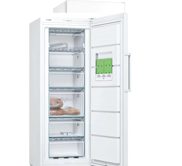 Bosch GSV29VWE0N 6 Çekmeceli Dikey Derin Dondurucu