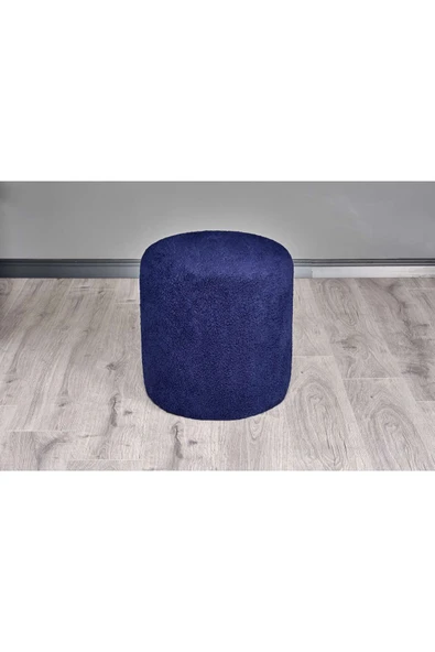 WoodyMaison Puf Norway Iskandivian Çok Amaçlı Teddy Silindir Puf Bench Koltuk Tabure 42*41 - 3